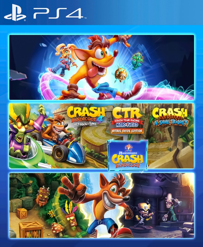 Crash Bandicoot Crashiversary Bundle PS4, Juegos Digitales Argentina