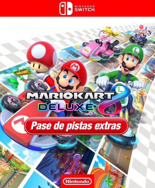 Mario Kart 8 Mas Pase De Pistas Extras Nintendo Switch Juegos Digitales Argentina Venta De 4708