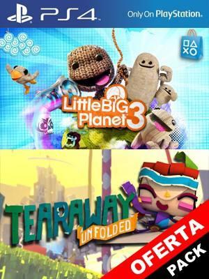 LittleBigPlanet 3 Mas Tearaway Unfolded PS4
