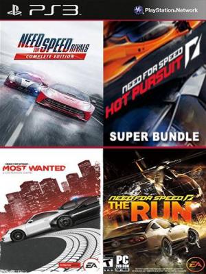 4 juegos en 1 Need for Speed Rivals: Edición Completa mas NFS Hot Pursuit Super Bundle mas Need for Speed Most Wanted mas DE NEED FOR SPEED THE RUN