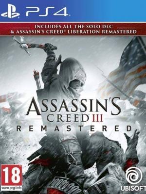 Assassins Creed III Remastered Ps4