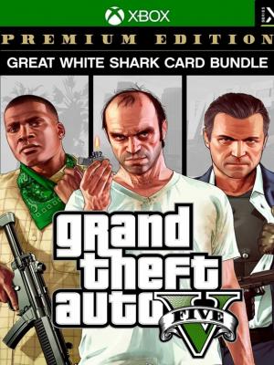 GTA V: Edición Online Premium y tarjeta Gran tiburón blanco - XBOX One