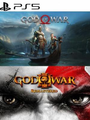 2 JUEGOS EN 1 GOD OF WAR MAS God of War III Remastered PS5