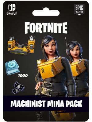 Fortnite Machinist Mina Pack - Nintendo