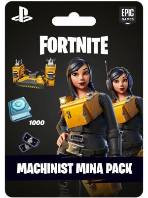 Fortnite Machinist Mina Pack - PS4